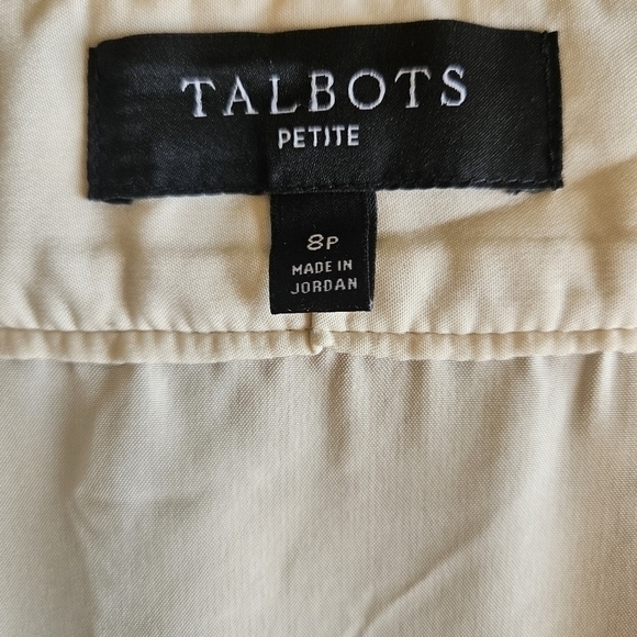 Talbots Academia Skirt Women‎ Size 8P Wool Blend A Line High Waist Plaid Lined - Picture 7 of 8